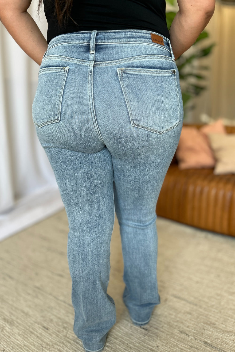 Bella Judy Blue Full Size Medium Rise Bootcut Jeans