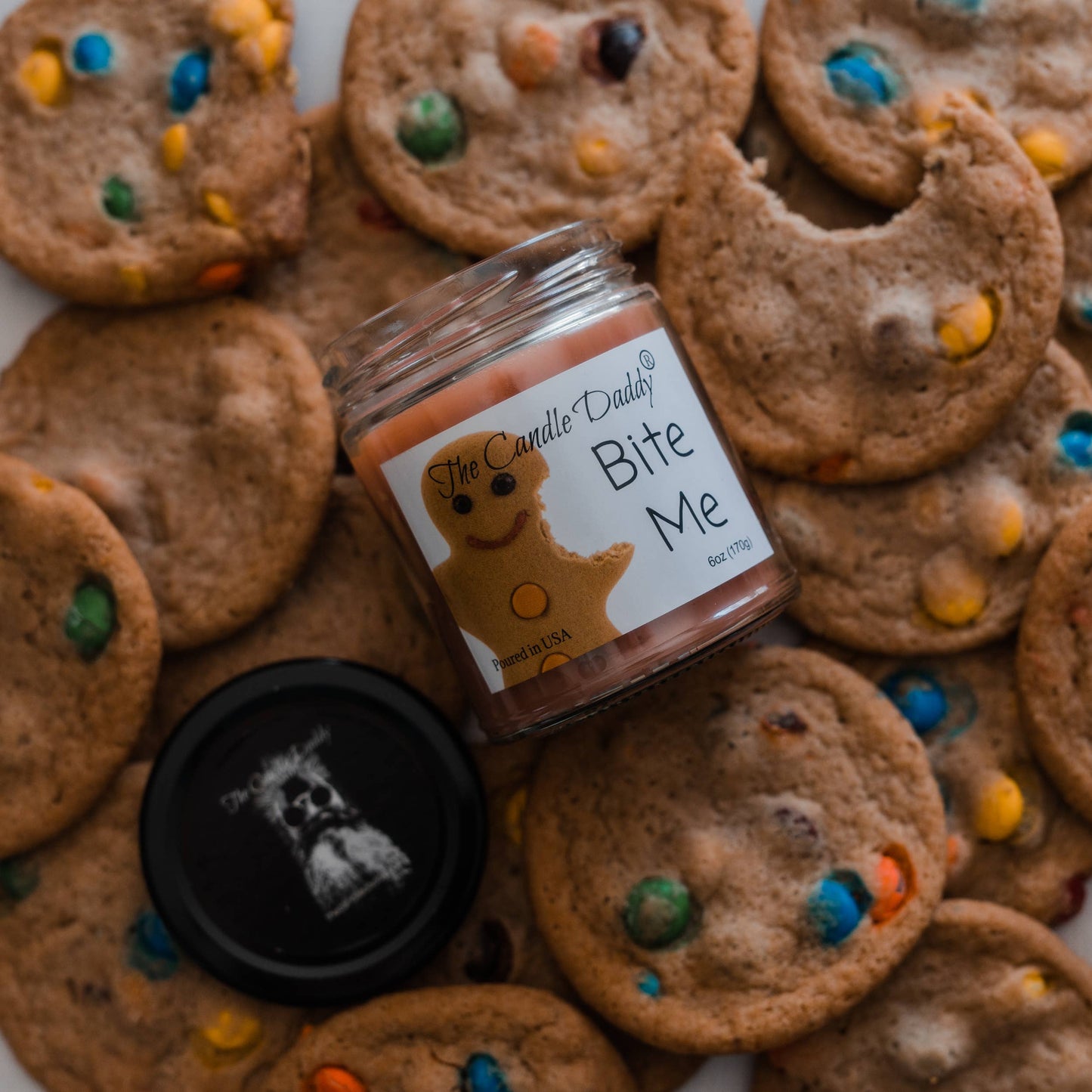 BITE ME - CHRISTMAS GINGERBREAD COOKIE - Candle