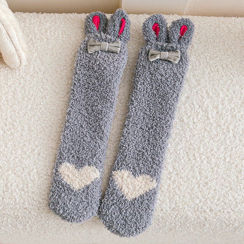 RTS: Bunny Non-Slip Socks