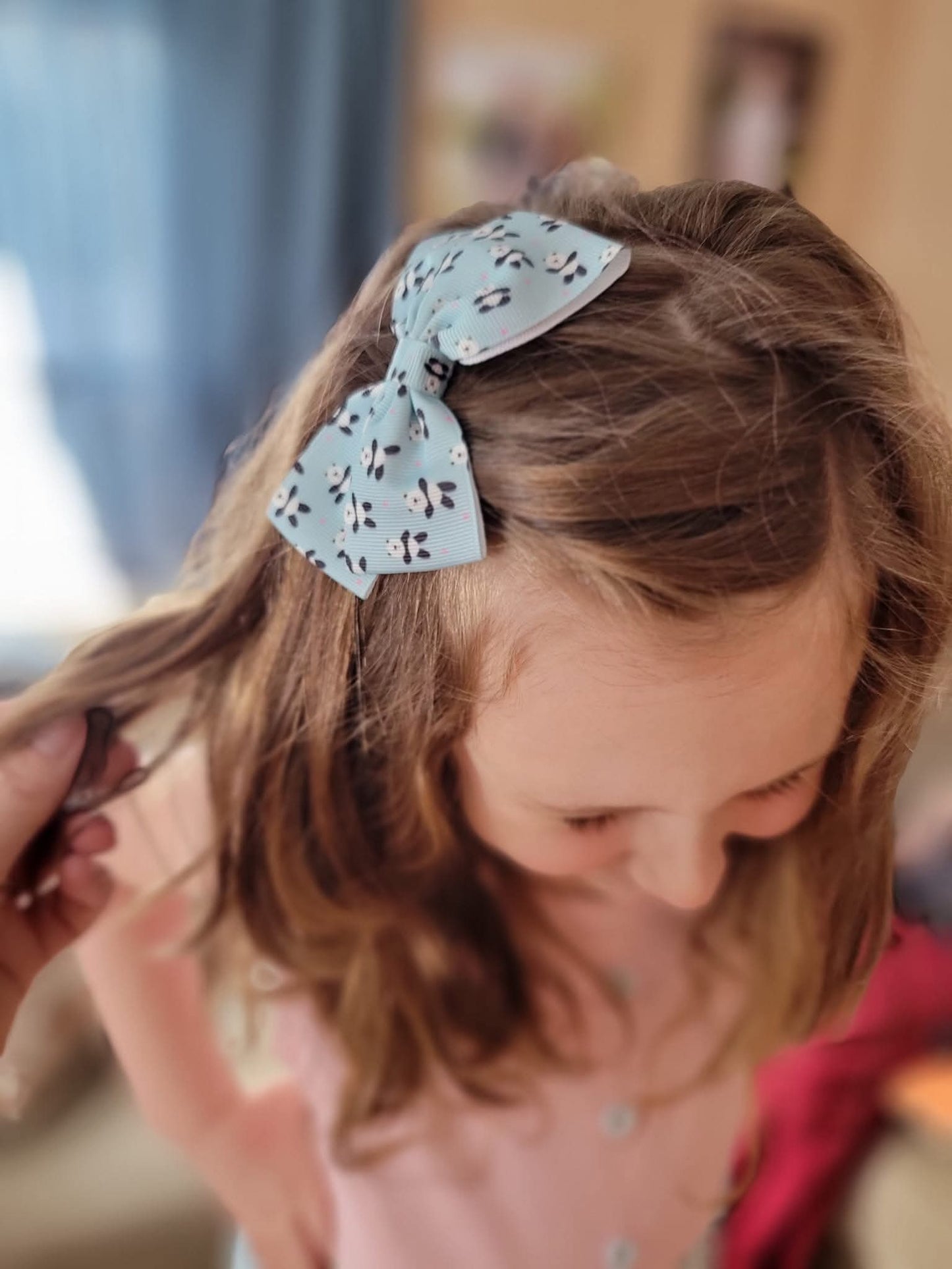Playful Panda Dress & Bow