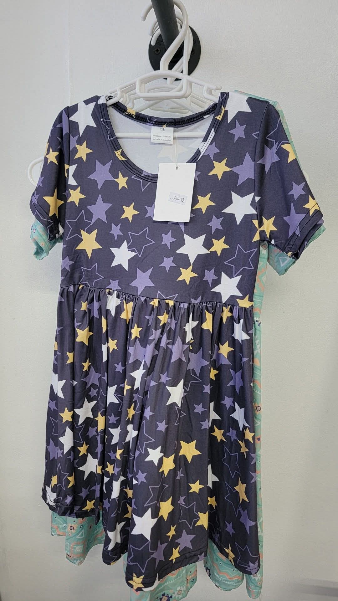 Stars Twirly dress