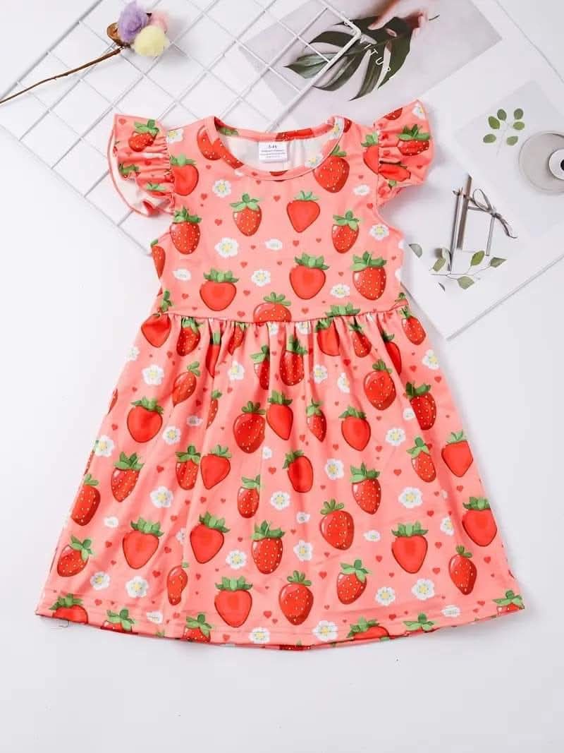 Strawberry Fields Twirly dress