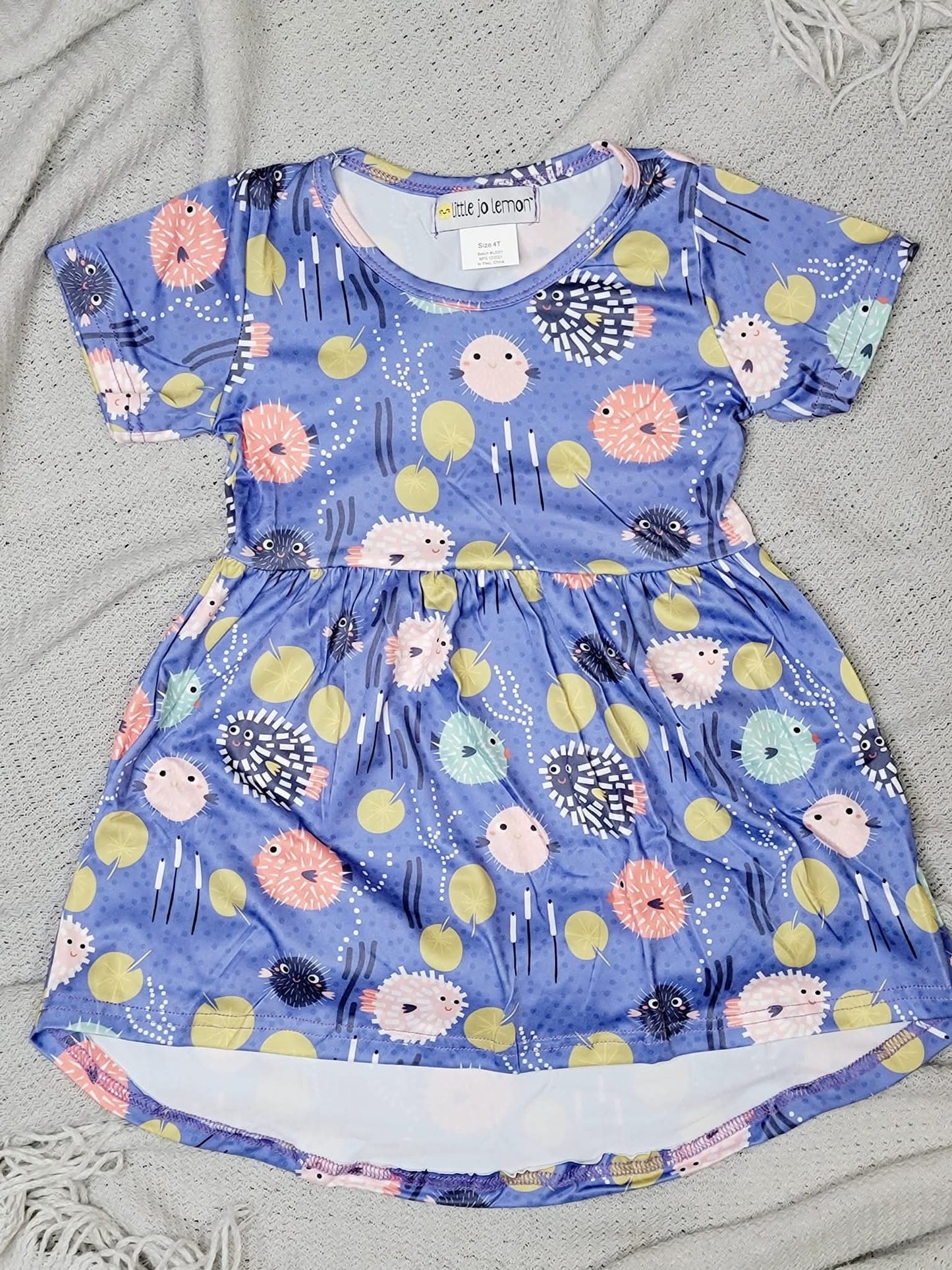 Kids Pufferfish Tunic