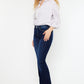 Kancan Mid Rise Slim Flare Jeans