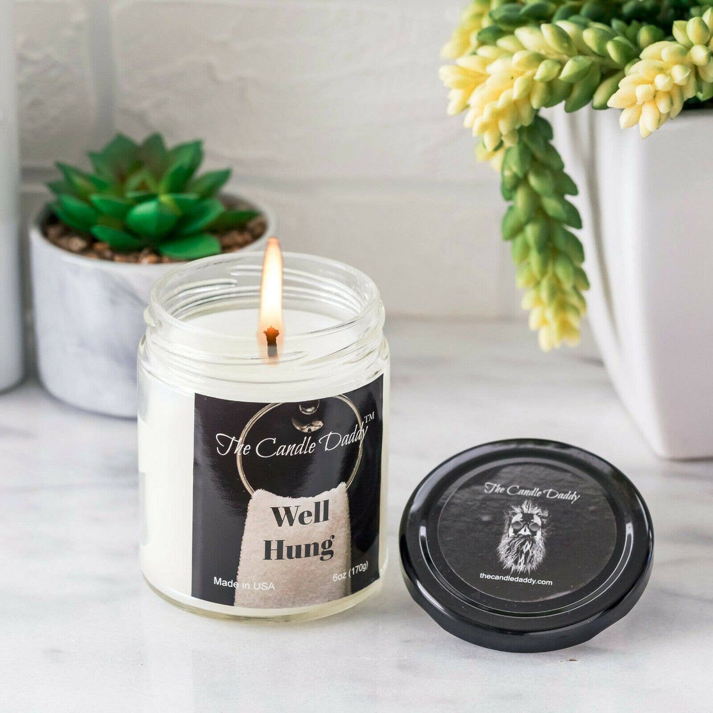 Well Hung- Jar Candle Funny