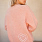 And The Why WIFEY & Heart Round Neck Sweater