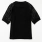 Round Neck Half Sleeve Top