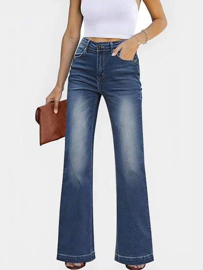 Ava Bootcut Jeans with Pockets