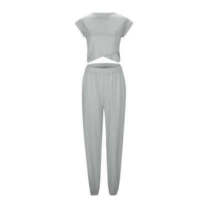 The Cami Wrap Hemline Top and Pant Set