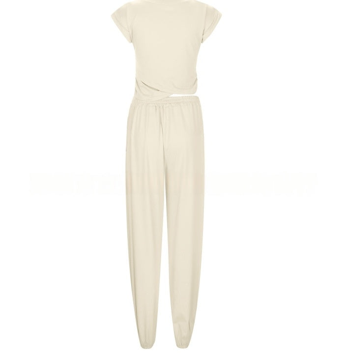The Cami Wrap Hemline Top and Pant Set