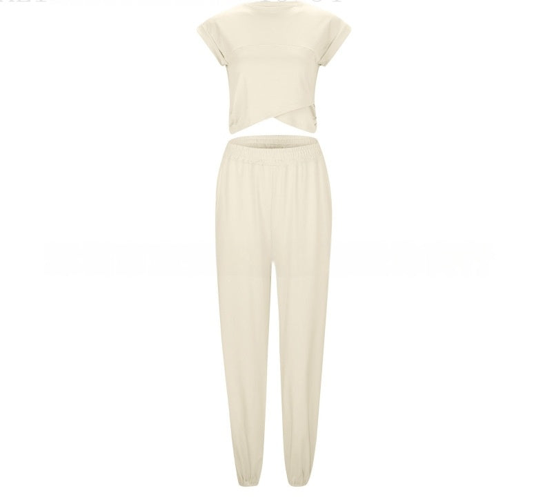 The Cami Wrap Hemline Top and Pant Set