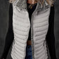 Pocketed Zip Up Vest