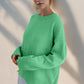 Basic Bae Round Neck Dropped Shoulder Sweater