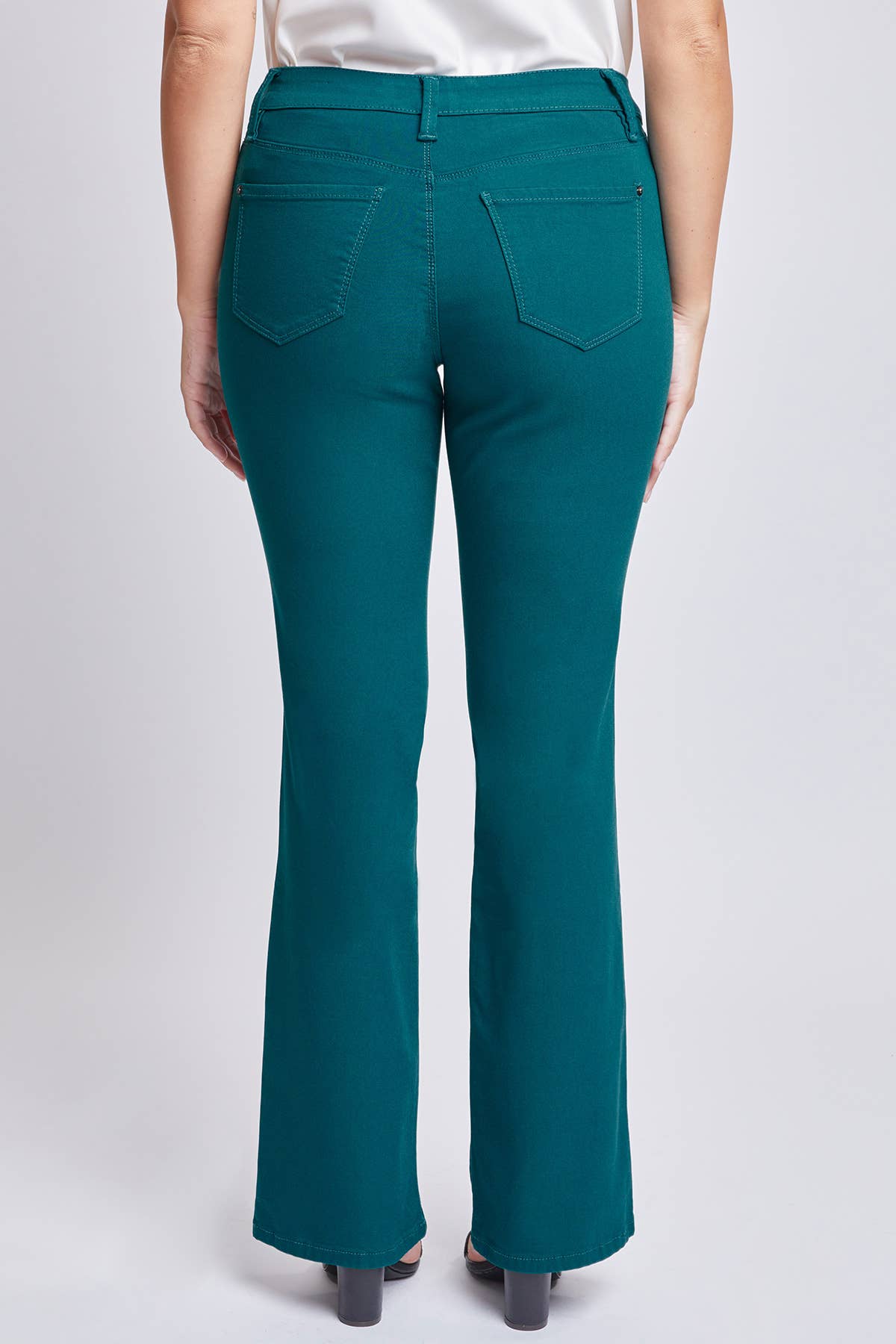 Missy Hyperstretch Bootcut: LARGE / Emerald