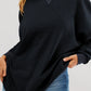 Round Neck Long Sleeve Sweatshirt