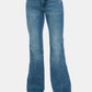 Judy Blue Full Size Tummy Control Cut Hem Flare Jeans