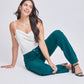 Missy Hyperstretch Bootcut: LARGE / Emerald