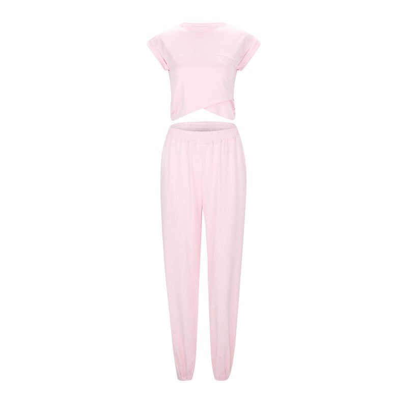 The Cami Wrap Hemline Top and Pant Set