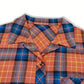 Plaid Collared Neck Long Sleeve Shirt