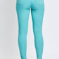 Hyperstretch Mid-Rise Skinny Jean: M / Junior / Sea Green
