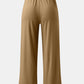 Full Size Drawstring High Waist Wide Leg Pants