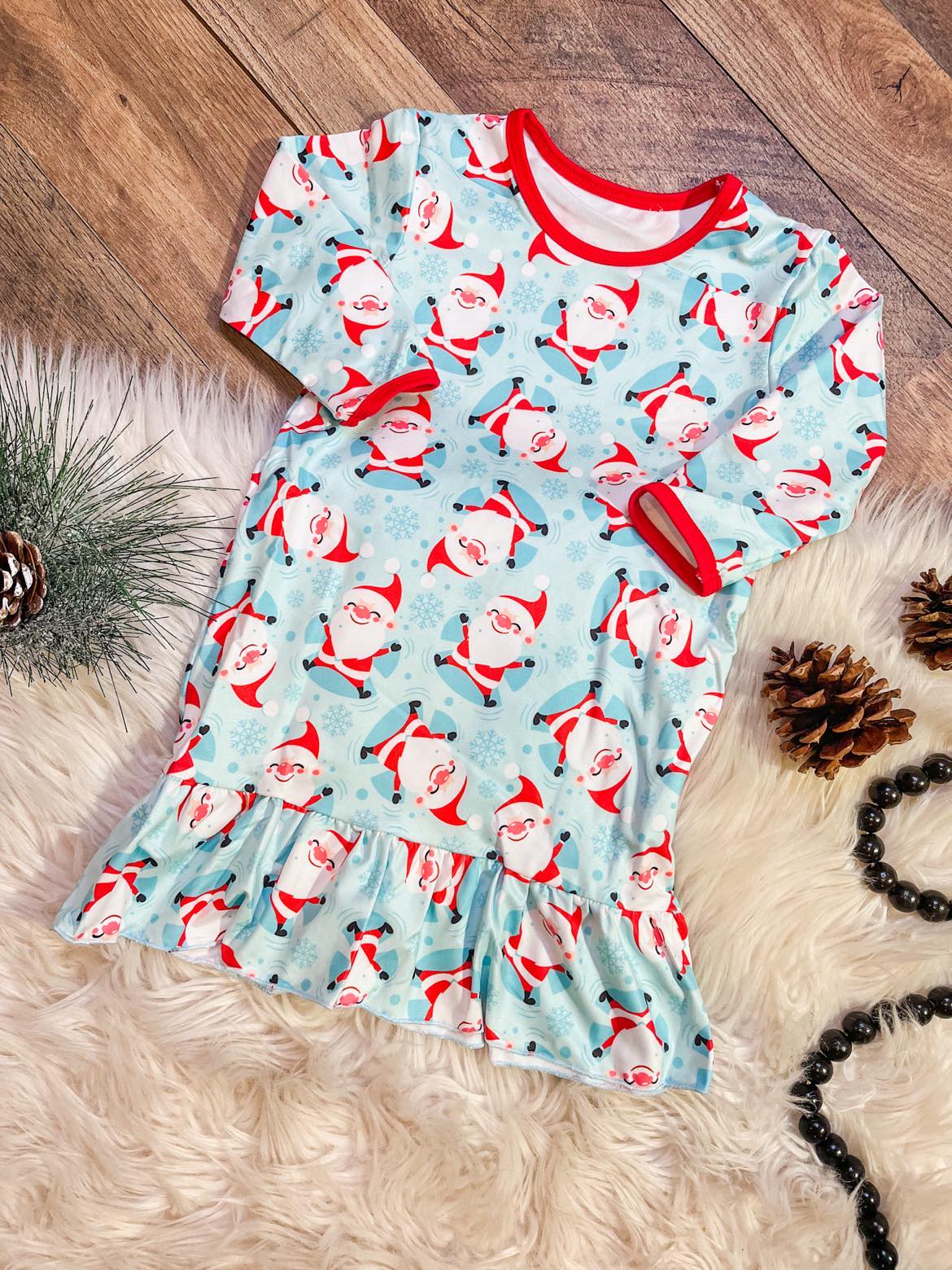 RTS: LITTLE SANTAS FAMILY MATCHING PJS*