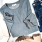 RTS: KIDS BLANK CORDED  CREWNECKS-