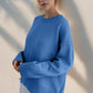 Basic Bae Round Neck Dropped Shoulder Sweater