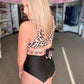 rts: The Leena Leopard Two Piece Swim-