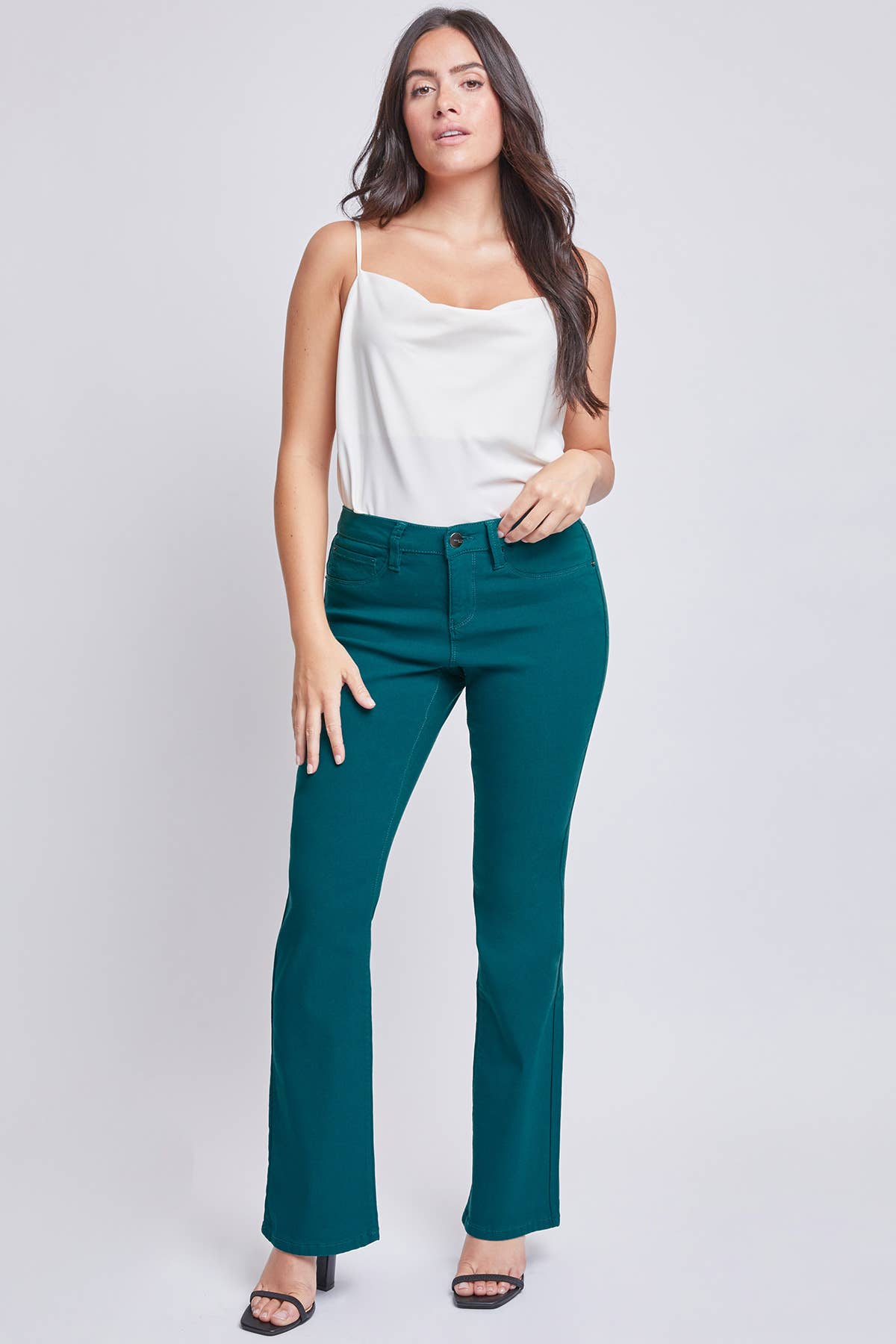 Missy Hyperstretch Bootcut: EXTRALARGE / Emerald