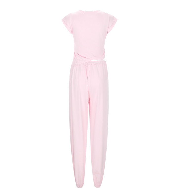 The Cami Wrap Hemline Top and Pant Set