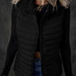 Pocketed Zip Up Vest