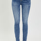 RISEN Full Size Mid Rise Ankle Skinny Jeans