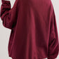 Contrast Dropped Shoulder Long Sleeve Sweatshirt