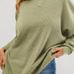 Round Neck Long Sleeve Sweatshirt