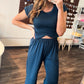 The Cami Wrap Hemline Top and Pant Set