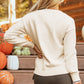 BOO Round Neck Long Sleeve Sweater