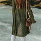 Openwork Open Front Long Sleeve Cardigan