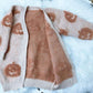 RTS Mommy and Me Fuzzy Halloween Cardi