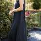 Full Size V-Neck Midi Tank Dress