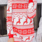 Full Size Christmas Element Round Neck Top and Pants Set