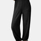 Drawstring Elastic Waist Joggers