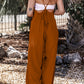 Scoop Neck Spaghetti Strap Jumpsuit