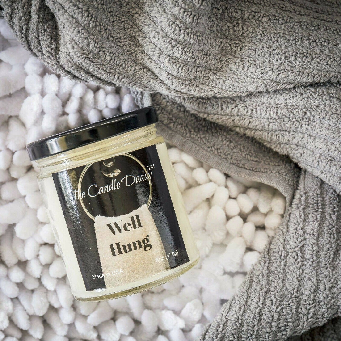 Well Hung- Jar Candle Funny