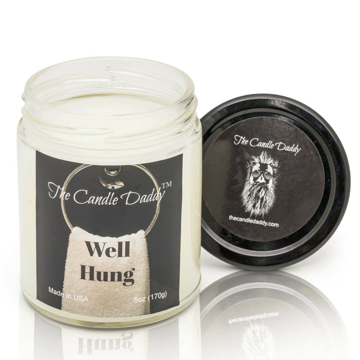 Well Hung- Jar Candle Funny