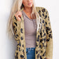 Printed Long Sleeve Cardigan