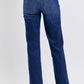 Judy Blue Full Size High Waist Tummy Control Straight Jeans