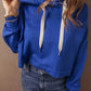 Drawstring Long Sleeve Hoodie