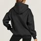 Dropped Shoulder Long Sleeve Hoodie