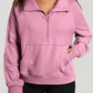 Half Zip Long Sleeve Sweatshirt